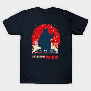 Nature Born Panda T-Shirt